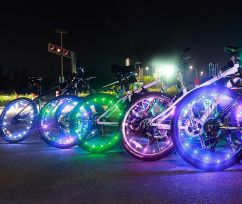 Fietswiel verlichting