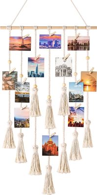 Macrame fotohanger