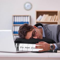 Power nap bureaukussen