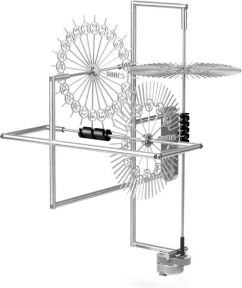 Delay klok met uniek industriëel design