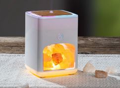 Aroma diffuser met Himalaya stenen