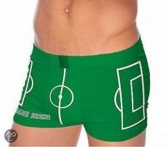 Grappig boxershort voor de voetballiefhebber