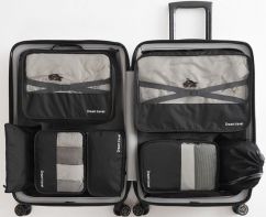 Kleding organizer set voor reisbagage