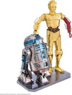 R2D2 en C-3PO 3D bouwset