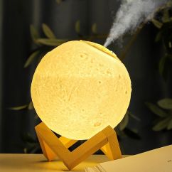 Maanlamp met aroma diffuser